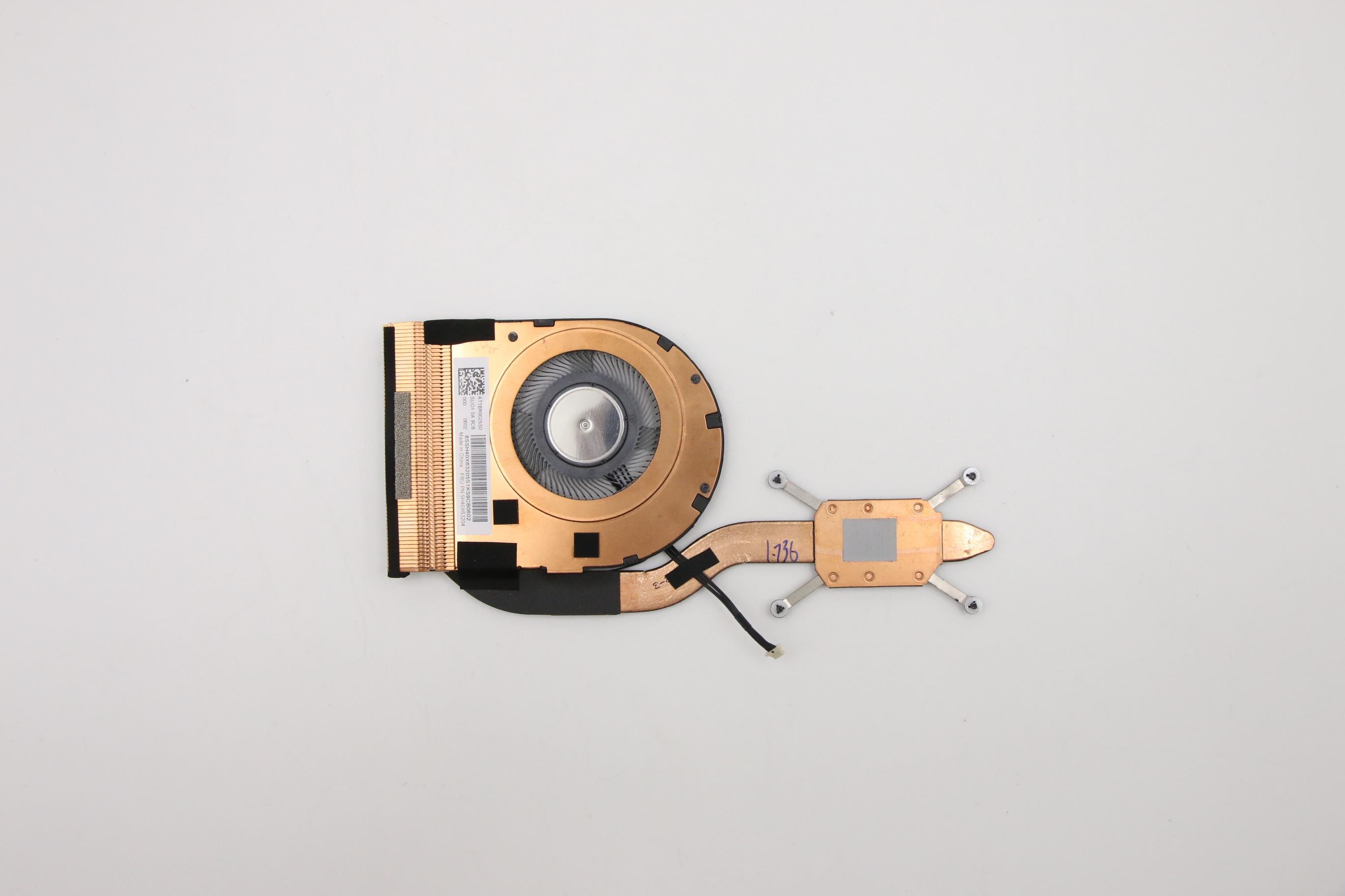 5H40X63204 01AY994 01AY995 T490s风扇模组