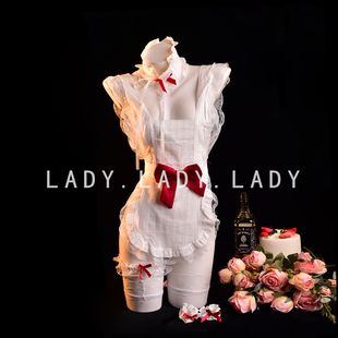 Lady女仆性感睡衣可爱蕾丝镂空高级感制服约会纯欲禁欲系qqny内衣