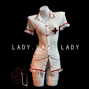 Lady小护士性感制服套装战袍护士服cos服装角色扮演医生内衣趣情