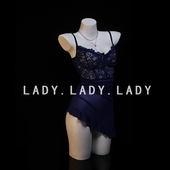 Lady性感睡裙蕾丝镂空透视内衣情调战袍睡衣诱惑装 纯欲趣情qqny女