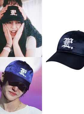JENNIE同款LMC字母刺绣棒球帽潮