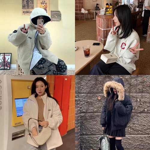 特价covernat经典卫衣外套羽绒服