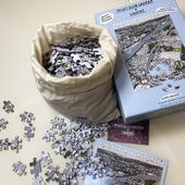 英国Luckies London周边郊区拼图礼物ins风 伦敦城市风光500片装