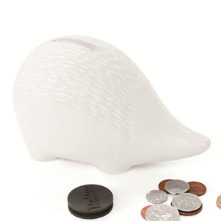 Hedge 英国Luckies 刺猬存钱罐 Harry 创意陶瓷存钱零钱罐 Fund