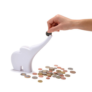 Monkey Business长鼻大象存钱罐卡通生日礼物创意礼品儿童