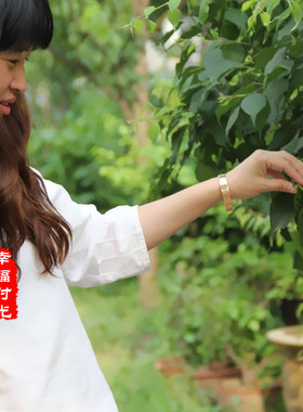 钛钢般若开口饰品银色手环