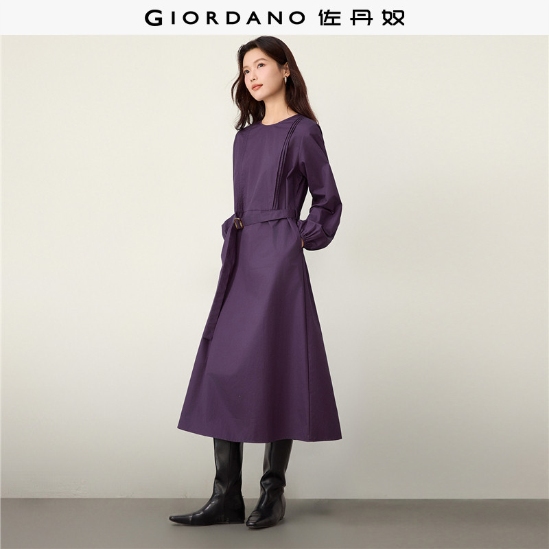 Giordano/佐丹奴压褶纯棉图片