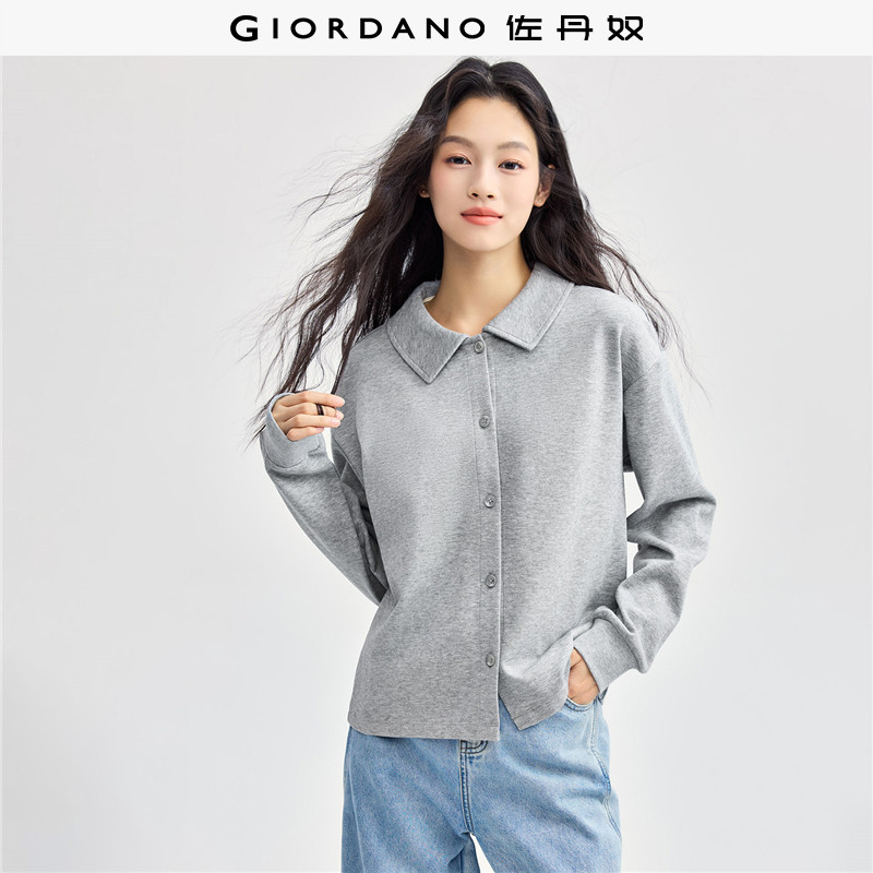Giordano双面布短外套泡泡袖