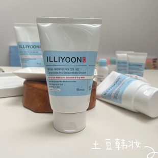 200ml新款 乳霜面霜30ml 韩国ILLIYOON一理润神经酰胺面部身体保湿