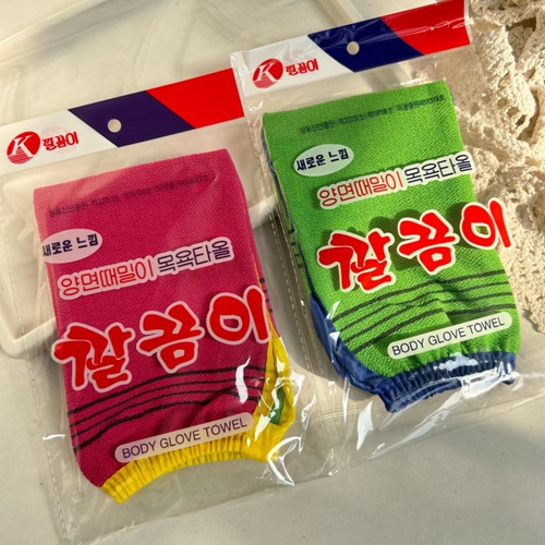 土豆推荐韩国沐浴手套双面粗
