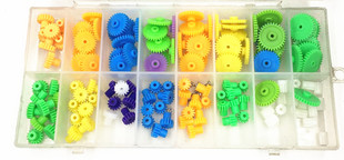 转子轴承齿轮螺丝组碳纤维超强改装 四驱车天豪模型345竞速 配件