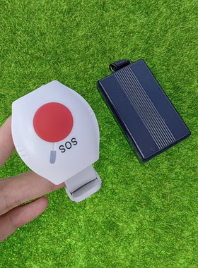 AK-KZ02无声振动提醒器 老人 医院呼器餐厅 呼叫器+手表式遥控器