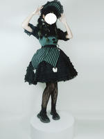 Prisoner Bird Inn "Little Tooth Fairy" Official Net Socks "Dark Original Gothic Size Cute Ya Lolita Net Socks thumbnail 5
