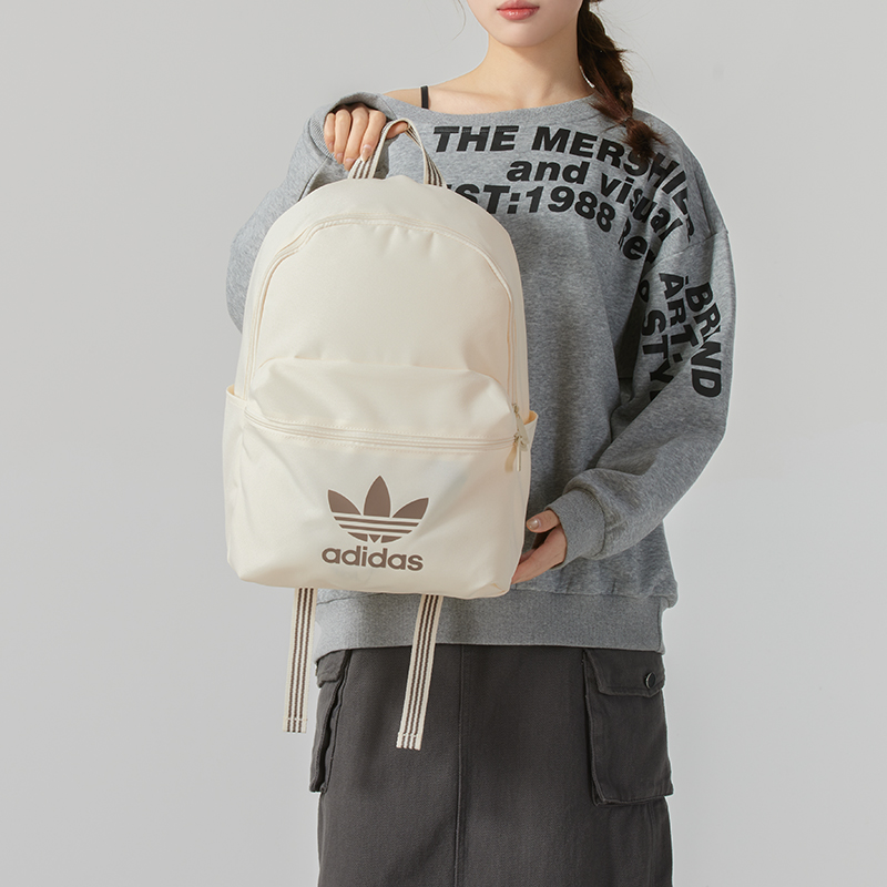 阿迪达斯 （adidas）三叶草双肩包男包女包 春季情侣运动包休
