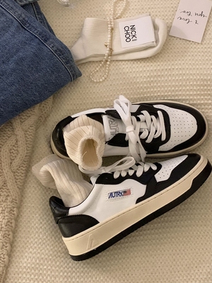 韩系博主风板鞋美式复古风autry