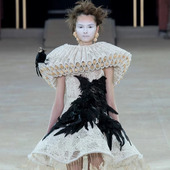 暗黑哥特发饰羽毛乌鸦女巫手作黑色仿真鸟 拍照走秀夸张配饰胸针