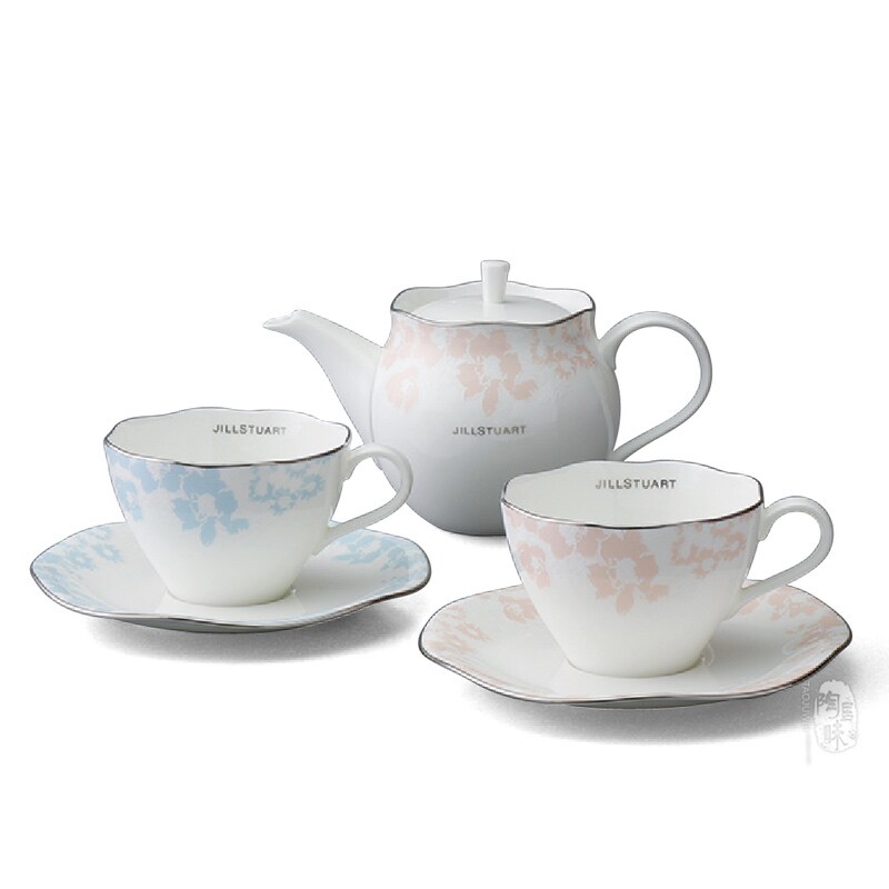健康高温NARUMI陶瓷碗鸣海多种骨瓷日式茶具1茶壶2茶杯碟子礼盒装