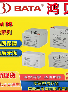 BATA鸿贝蓄电池FM/BB1224FM/BB1228FM/BB1212FM/BB1218FMBB1220