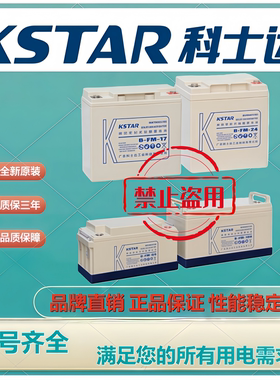 KSTAR科士达蓄电池6-FM-38 12V38AH免维护UPS电源直流屏机房后备