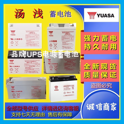 YAUSA汤浅原装正品蓄电池NP7-12 NP18-12 NP12-12 NP24-12NP38-12
