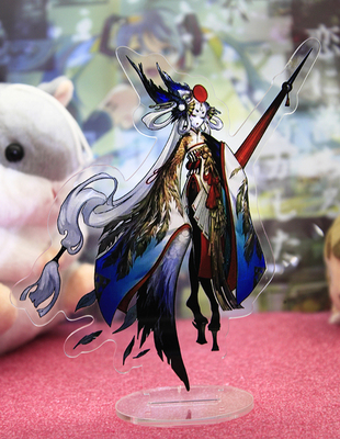 包邮 阴阳师平安京姑获鸟觉醒皮肤金銮鹤羽亚克力摆件立板牌立绘