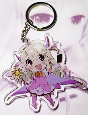 魔法少女伊莉雅双层透明挂件