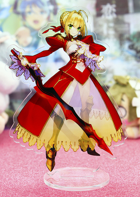 尼禄花嫁新娘透明摆件立牌