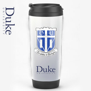 美国名校定制礼品  杜克大学纪念品校徽标志LOGO周边留学水杯杯子