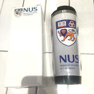 新加坡国立大学NUS留学纪念品周边定制世界名校徽章礼品水杯子