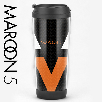 Maroon 5纪念品魔力红乐队亚当莱文周边同款欧美海报礼品水杯子
