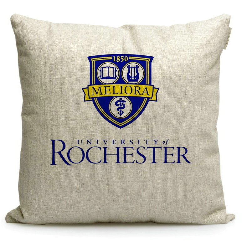 美国名校周边 罗切斯特大学University of Rochester纪念品抱枕