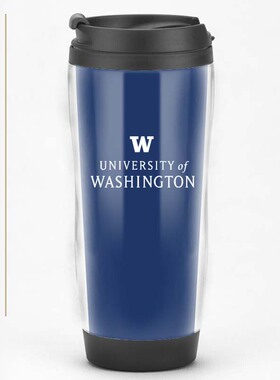 华盛顿大学UWashington周边定制美国名校纪念品水杯子咖啡杯
