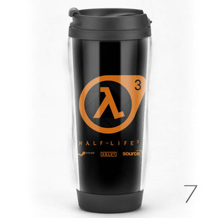 维尔福半条命Half-Life 2游戏纪念品周边礼品赠品定制标志水杯子