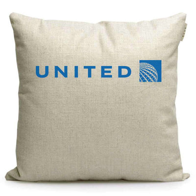 美联航United Airlines纪念品沙发抱枕定制赠品礼品周边枕头靠枕