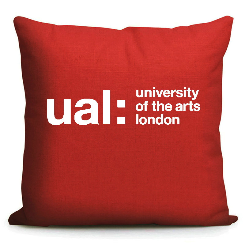 英国留学礼品UAL伦敦艺术大学纪念品周边定制沙发靠垫靠枕抱枕