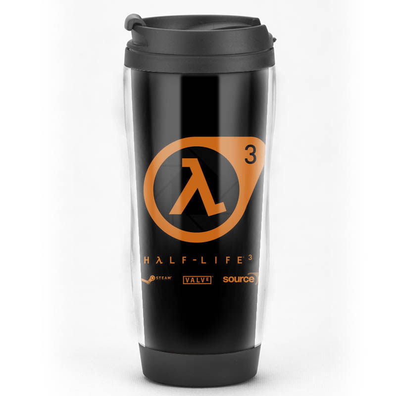 维尔福半条命Half-Life 2游戏纪念品周边礼品赠品定制标志水杯子