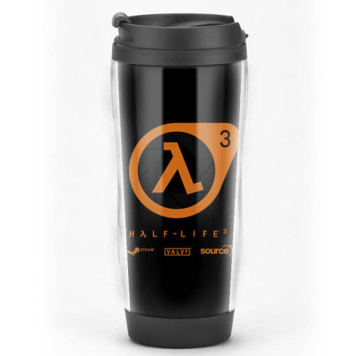 维尔福半条命Half-Life 2游戏纪念品周边礼品赠品定制标志水杯子