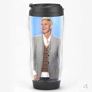 Ellen Degeneres艾伦德杰尼勒斯 CBS艾伦秀欧美明星周边水杯子