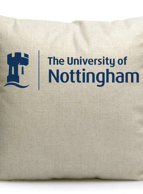 Nottingham纪念品诺丁汉大学英国名校周边沙发靠枕靠垫抱枕