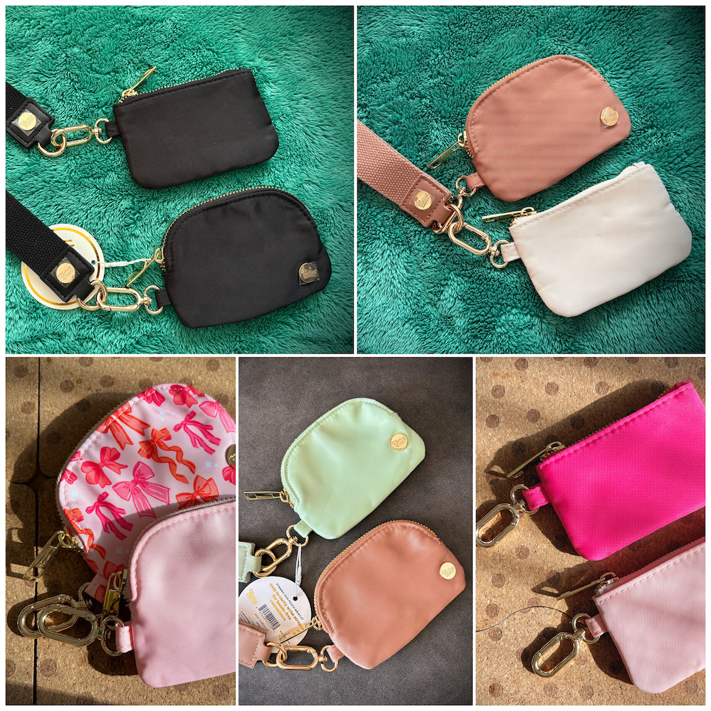 68包邮｜出口欧美尾货彩色多巴胺质感迷你零钱钥匙硬币小物收纳包