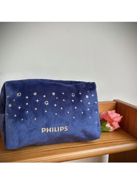 68包邮｜出口外贸蓝色丝绒烫金钻石牙齿高级复古化妆包收纳包