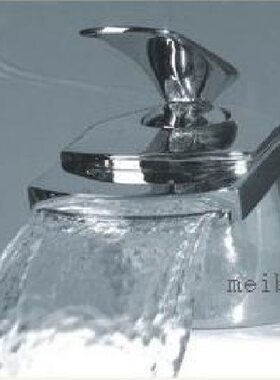 美霸正品纯铜瀑布大嘴冷热水龙头