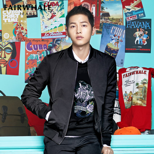 17年秋季款 Mark Fairwhale 马克华菲 棒球领男式夹克 聚划算+优惠券折后￥258包邮（￥358-100）