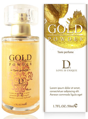 金粉香水职场自信费洛蒙淡香古龙香氛车载夜店花香香调男女士gold