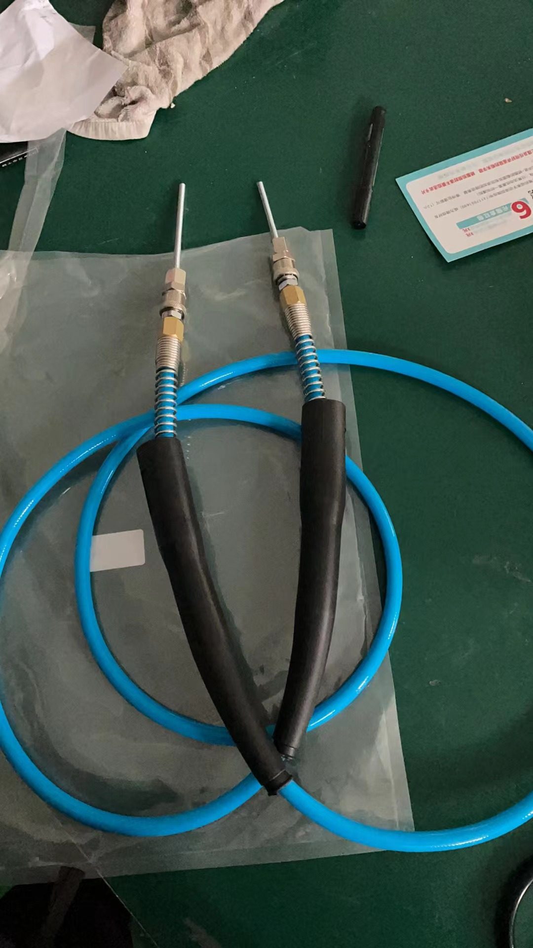 不锈钢弹簧套护套送丝管 快插式 机器人焊接用