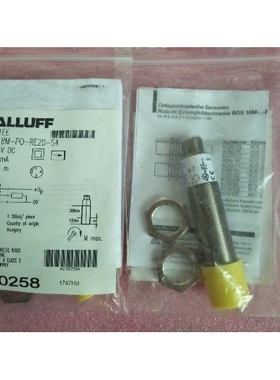 全新原装正品BALLUFF巴鲁夫 BOS01EE BOS 18M-PO-RE20-S4 现货