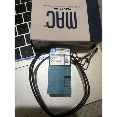 MAC电磁阀45A-L00-DGFA-1BA 8369  45A-LOO-DGFA-1BA（电力机车）