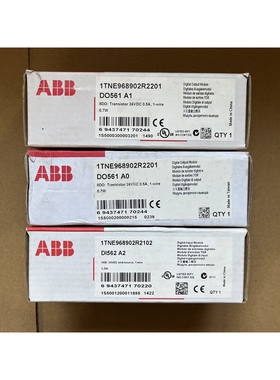 ABB全新原装PLC模块DO561 DI562 DI524 AI531 AX522现货