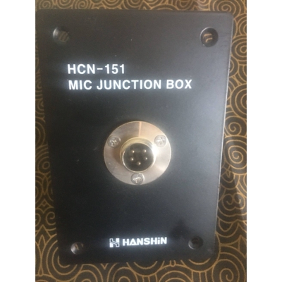 HANSHIN HCN-151  MIC JUNCTION BOX 正品，全新 议价