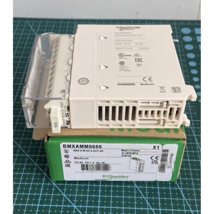 BMXAMM0600施耐德PLC输入输出模拟量模块，用于M340系列PLC